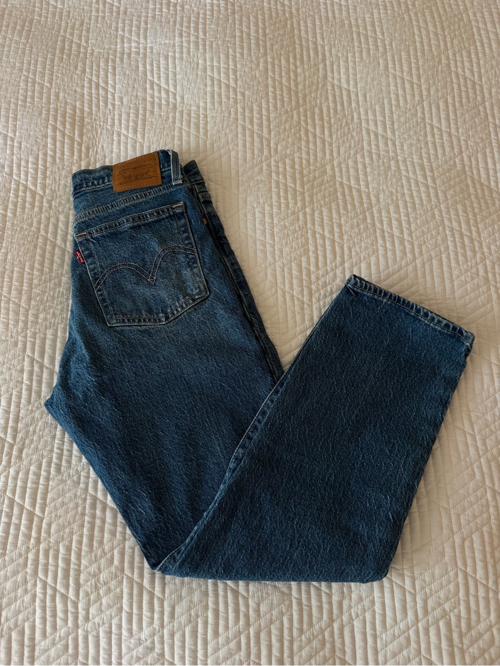 Levi’s Wedgie Straight Ankle Jeans 27x28